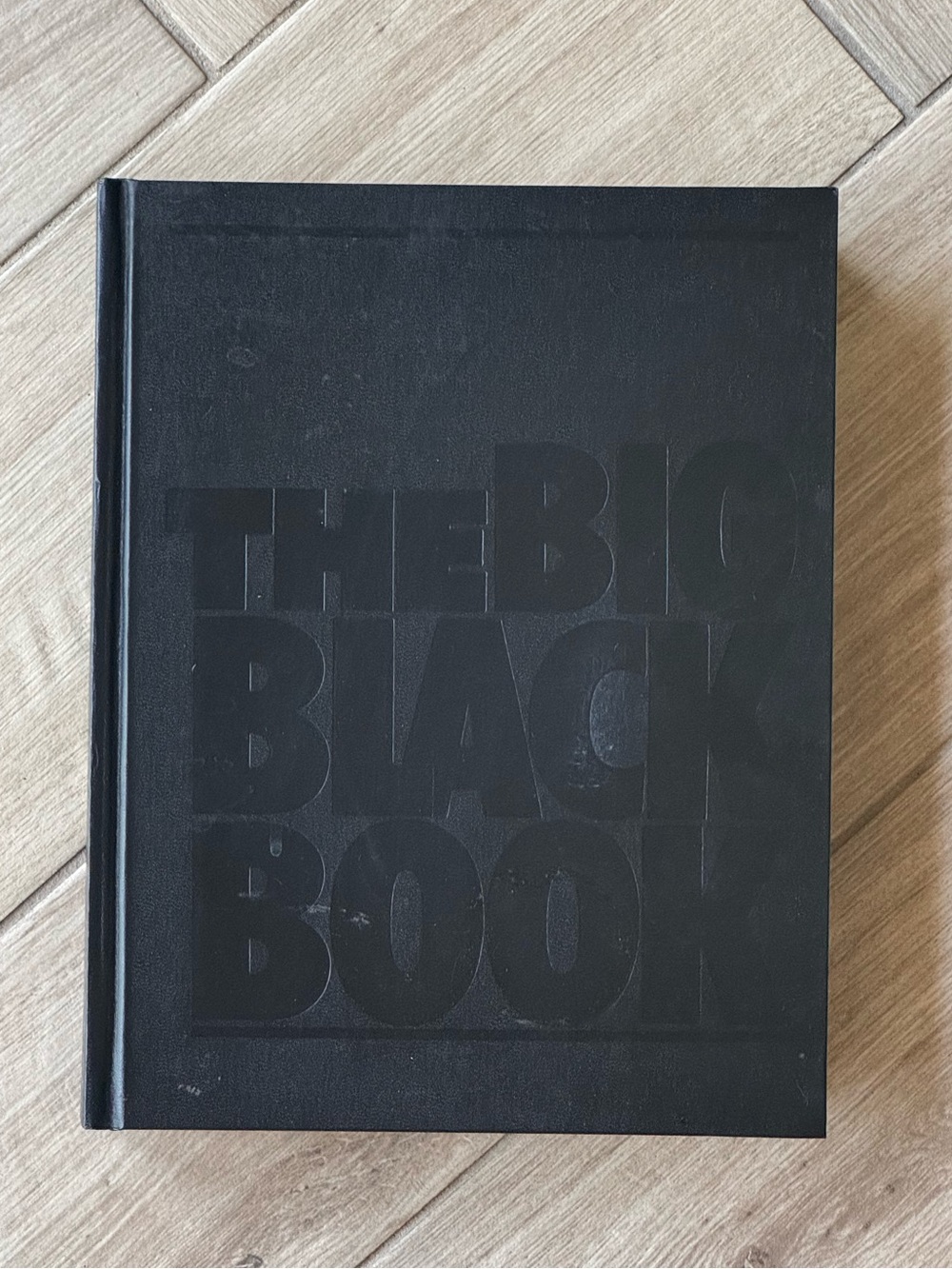 The Big Black Book - Black Hardcover Notebook